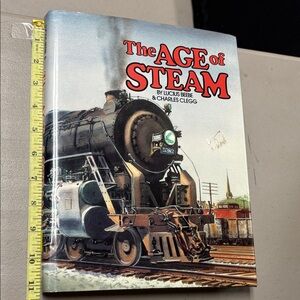 The Age of Steam by Lucius Beebe & Charles Clegg - Black Hardcover Book